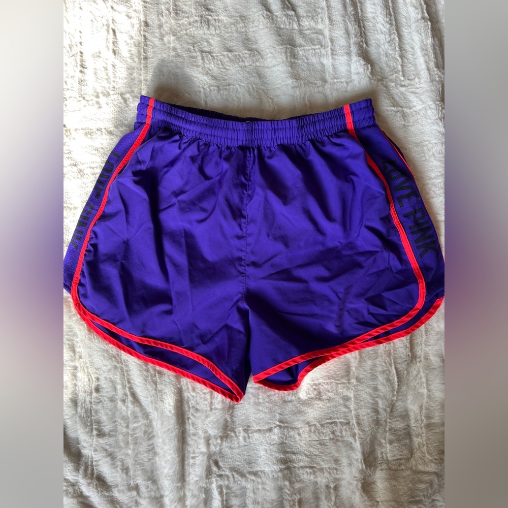 PINK Victoria’s Secret Women’s Purple Workout Athletic Shorts S